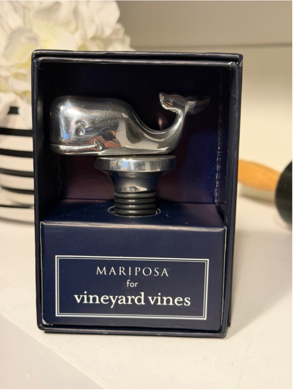 Mariposa for Vineyard Vines Whale Wine Bottle Stopper